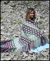 Pastel Kilim Shawl