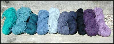 Blues and purples