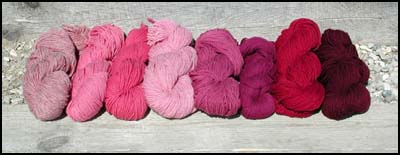 Pinks and marroons